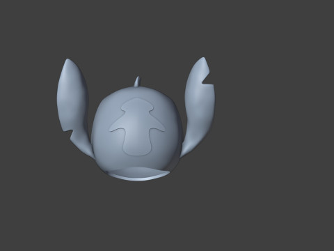 Stitch Helmet From Lilo Stitch 3D Print Model