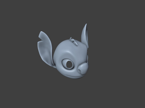 Stitch Helmet From Lilo Stitch 3D Print Model