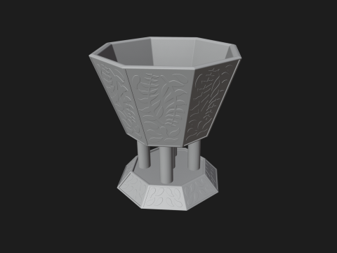Custom Planters - Pen Holders Pack 3D Print Model