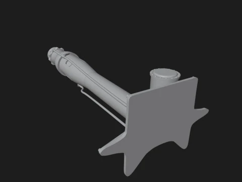 Walter HWK 109-509 Rocket Engine 3D Print Model