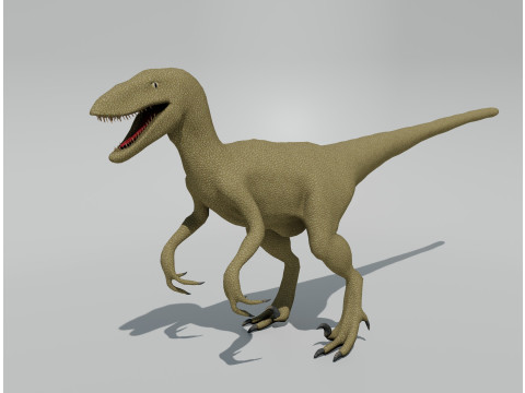 Velociraptor - Game Ready 3D 模型