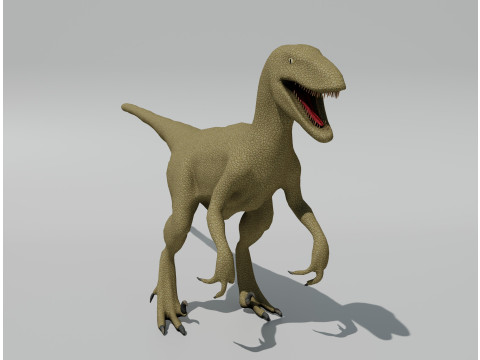 Velociraptor - Game Ready 3D 模型