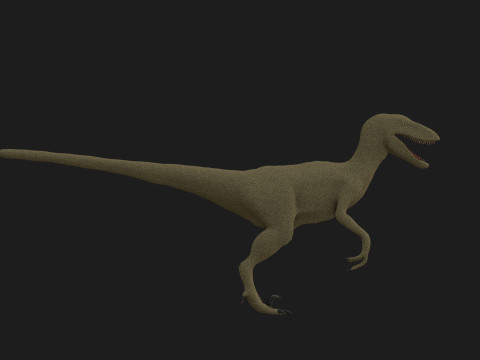 Velociraptor - Game Ready 3D 模型