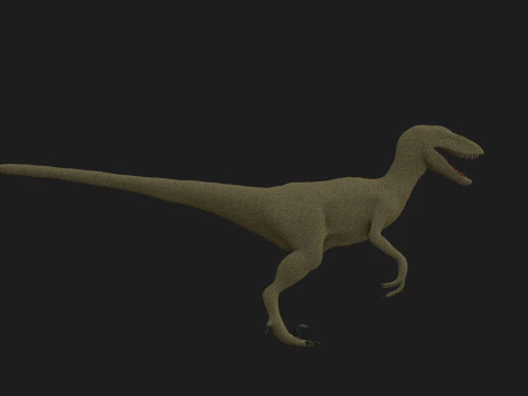Velociraptor - Game Ready 3D Model