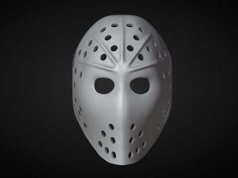 Bernie Parent Hockey Mask Model Cetak 3D