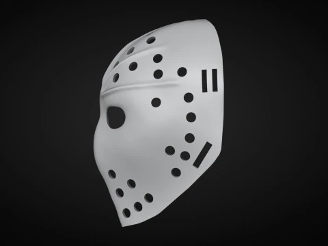 Bernie Parent Hockey Mask 3D Print Model