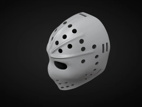 Bernie Parent Hockey Mask 3D Print Model