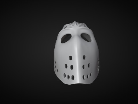 Bernie Parent Hockey Mask Model Cetak 3D