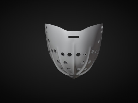 Bernie Parent Hockey Mask Model Cetak 3D