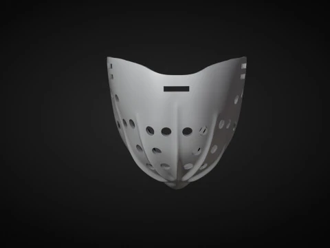 Bernie Parent Hockey Mask 3D Print Model