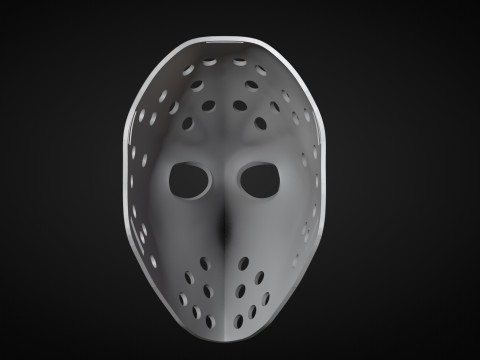 Bernie Parent Hockey Mask Model Cetak 3D