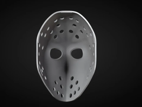 Bernie Parent Hockey Mask 3D Print Model
