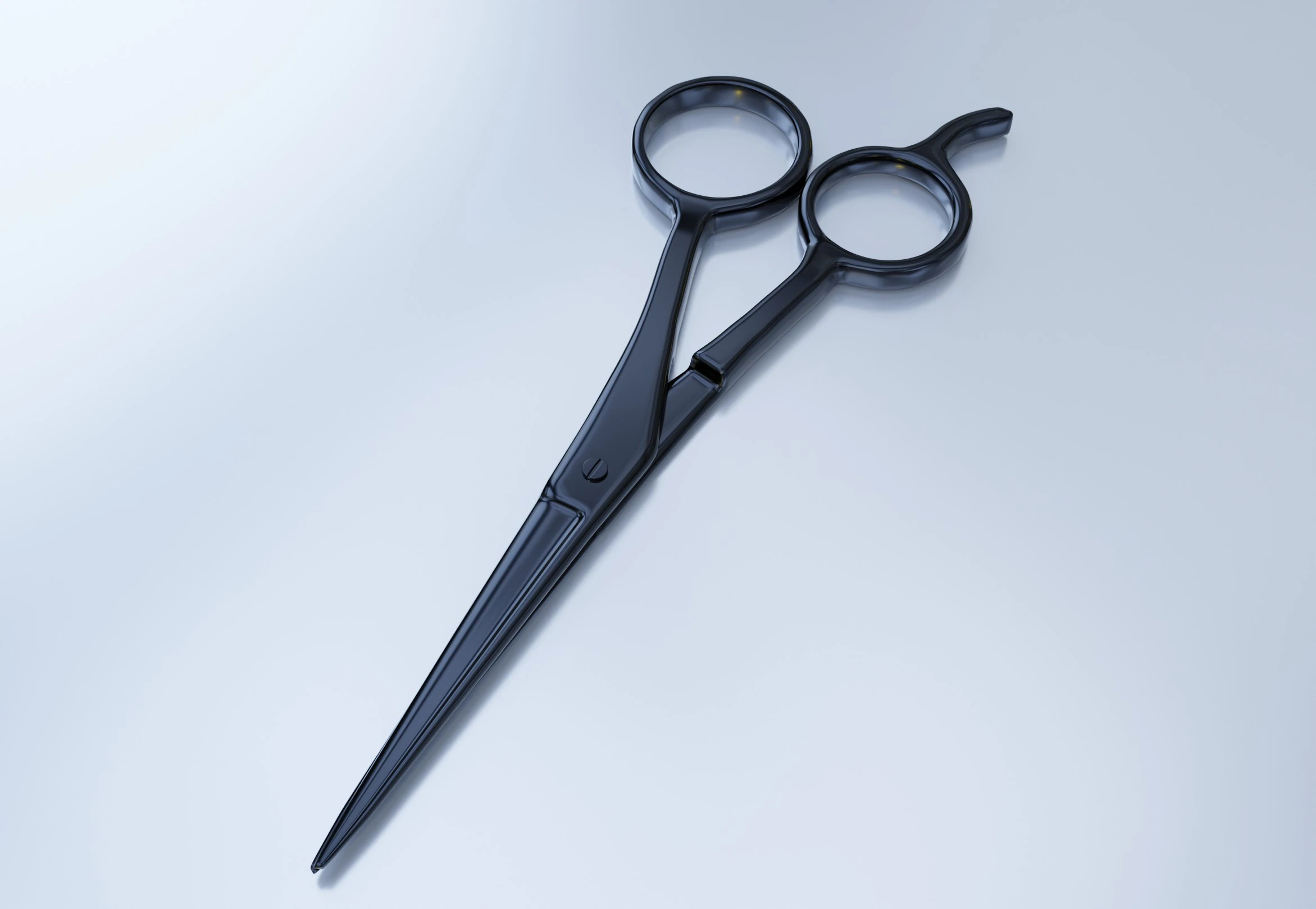 Stainless Steel Scissors High Quality 3D Model .c4d .max .obj .3ds .fbx .stl .blend