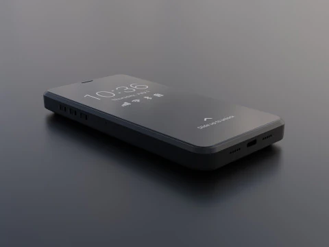 Purisme Librem 5 Smartphone 3D Model