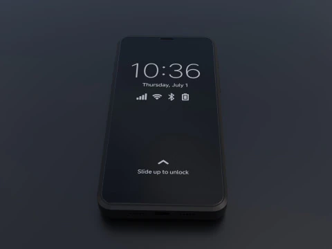 Purism Librem 5 Smartphone 3D Model
