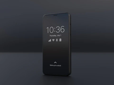 Purism Librem 5 Smartphone 3D Model