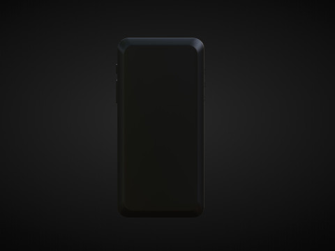 Purism Librem 5 Smartphone Modello 3D