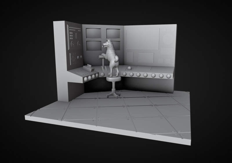 Silent Hill Dog Ending Modelo de Impressão 3D .c4d .max .obj .3ds .fbx .stl .blend