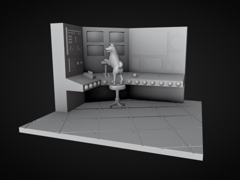 Silent Hill Dog Ending 3D Print Model