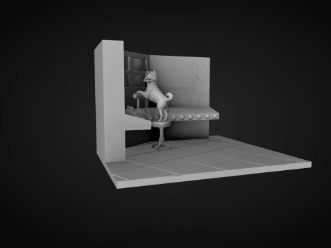 Silent Hill Dog Ending 3D Print Model