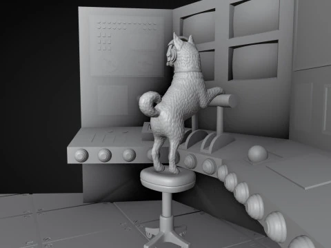 Silent Hill Dog Ending 3D Print Model