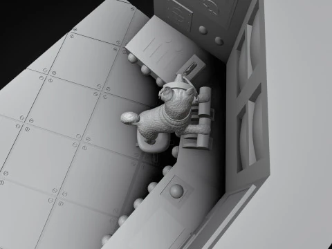 Silent Hill Dog Ending 3D Print Model