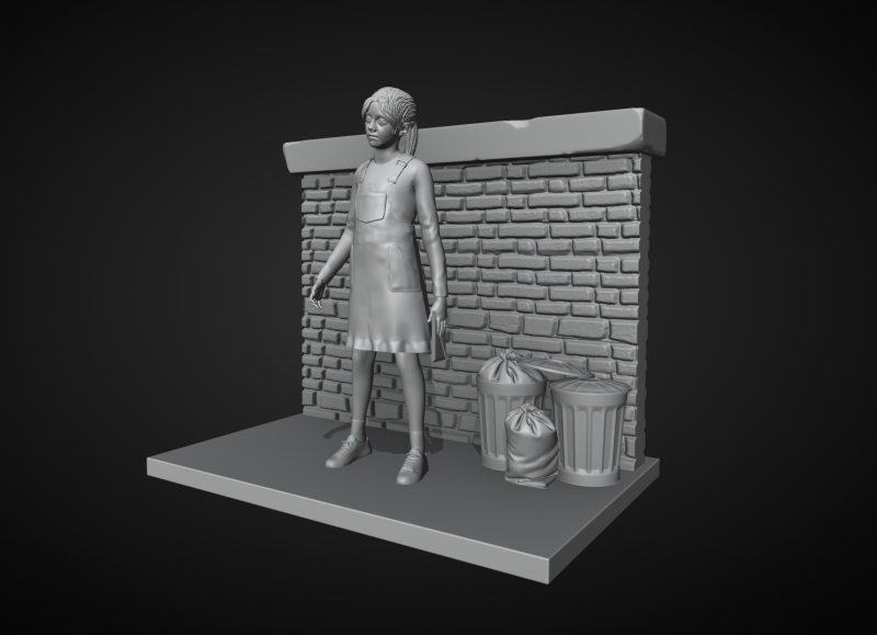 Laura Silent Hill 2 3D Print Model .c4d .max .obj .3ds .fbx .stl .blend