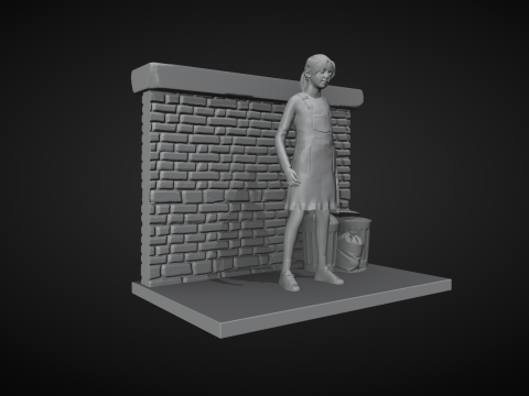 Laura Silent Hill 2 3D Print Model