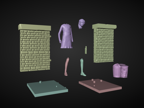 Laura Silent Hill 2 3D Print Model