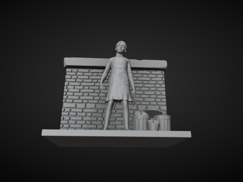Laura Silent Hill 2 3D Print Model
