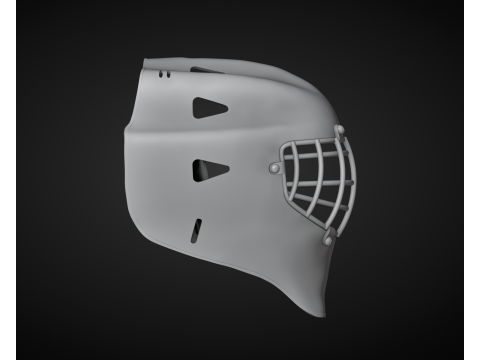 John Vanbiesbrouck Armadilla Goalie Mask Hockey Modello di stampa 3D