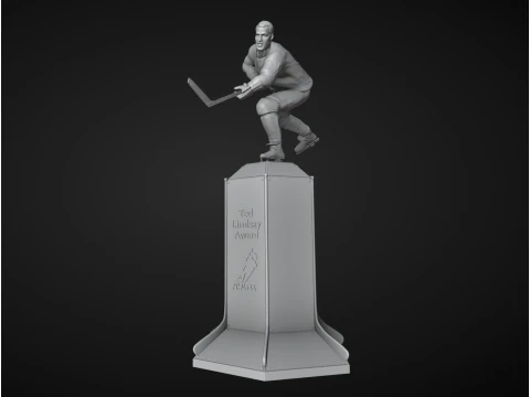 Ted Lindsay Trophy 3D Print Model