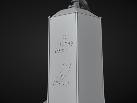 Ted Lindsay Trophy Modello di stampa 3D