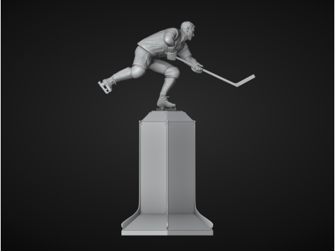 Ted Lindsay Trophy Modello di stampa 3D