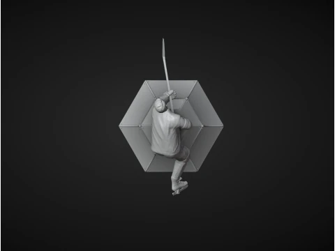 Ted Lindsay Trophy 3D Print Model