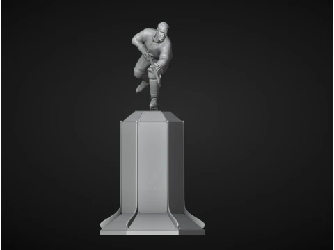 Ted Lindsay Trophy 3D Print Model