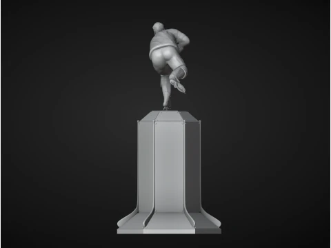 Ted Lindsay Trophy 3D Print Model
