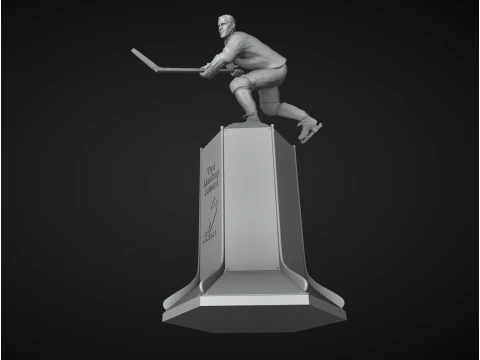 Ted Lindsay Trophy 3D Print Model