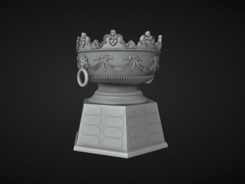 Frank J Selke Trophy 3D Print Model