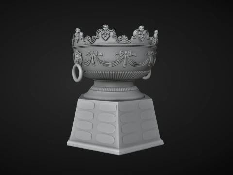 Frank J Selke Trophy 3D Print Model