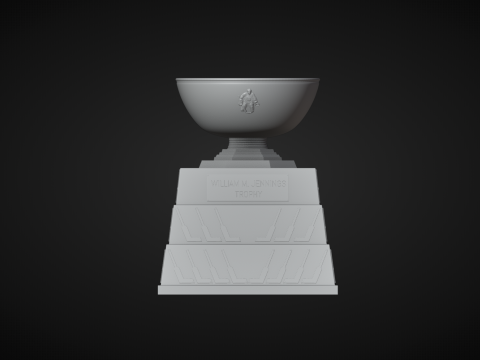 William M Jennings Trophy 3D Принт Модель