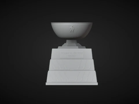 William M Jennings Trophy 3D Print Model