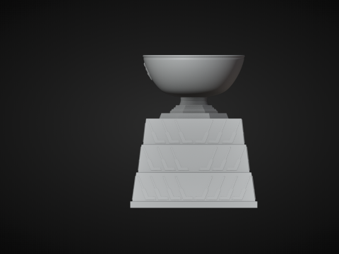 William M Jennings Trophy 3D Принт Модель