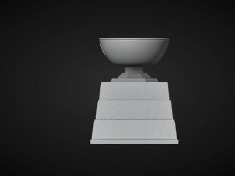William M Jennings Trophy 3D Print Model