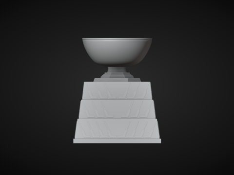 William M Jennings Trophy 3D Принт Модель