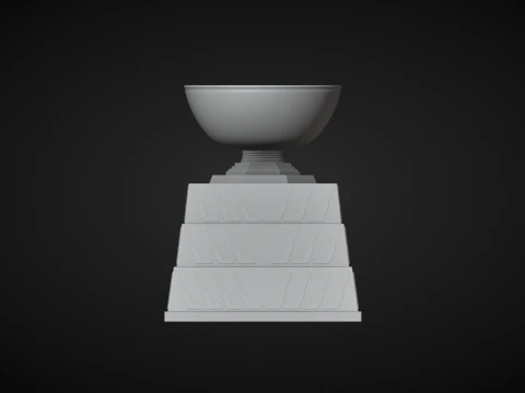William M Jennings Trophy 3D Print Model