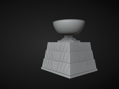 William M Jennings Trophy 3D Принт Модель