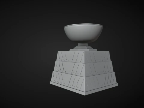 William M Jennings Trophy 3D Print Model