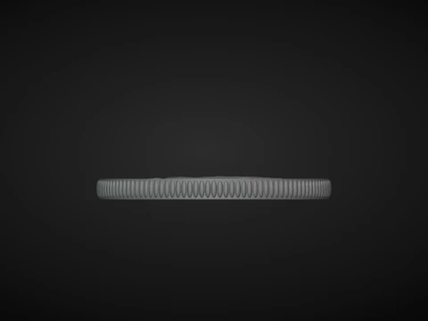 American Dime Coins 3D Print Model