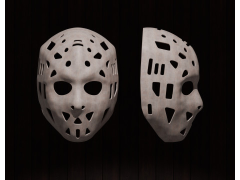 Dave Dryden Hockey Mask 3D Print Model